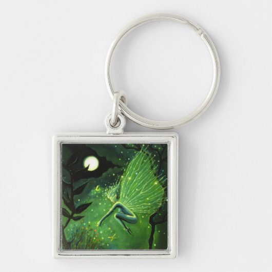 Porte-clés Lutin d'eau en cristal (Devant)