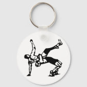 Porte-clés Lutte blanche (Recto)