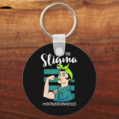 Porte-clés Lutter contre la stigmatisation et la stabilité me (Recto)