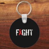 Porte-clés Lutter contre le cancer du sang - Sensibilisation  (Recto)