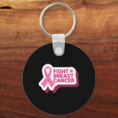 Porte-clés Lutter contre le cancer du sein (Recto)