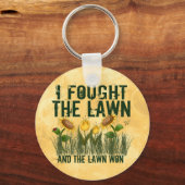 Porte-clés Lutteur de pelouse (Recto)