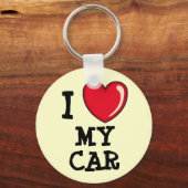 Porte-clés Luv My Car ! (Recto)