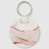 Porte-clés Luxe Marble Rose Gold (Verso)