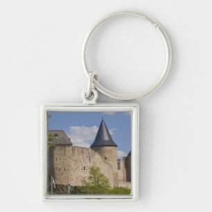 Porte-clés Luxembourg, vallée de la Sûre. Bourscheid,