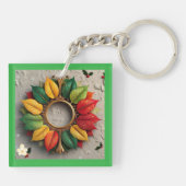 Porte-clés "Luxury Winter Nights" (Dos)