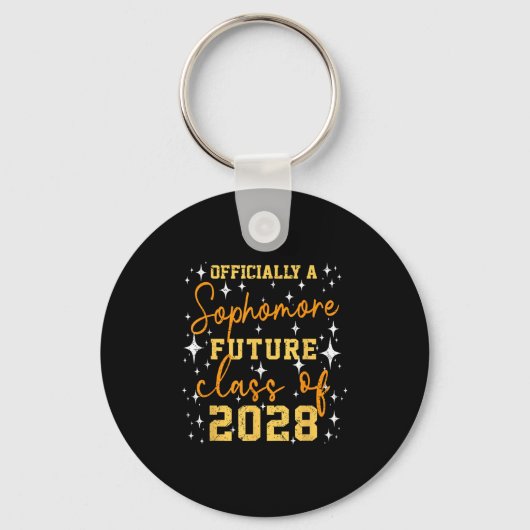 Porte-clés Ly A Sophomore Future Cl Of 2028 Funny First Day (Recto)