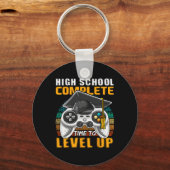Porte-clés Lycée Complet Vidéo Jeu Diplôme Supérieur (Recto)