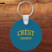 Porte-clés Lycée Crest High School Hs Shelby Design (Recto)