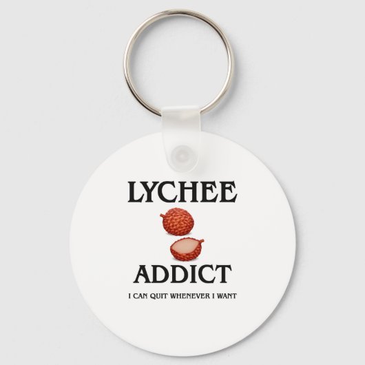 Porte-clés Lychee Addict (Recto)