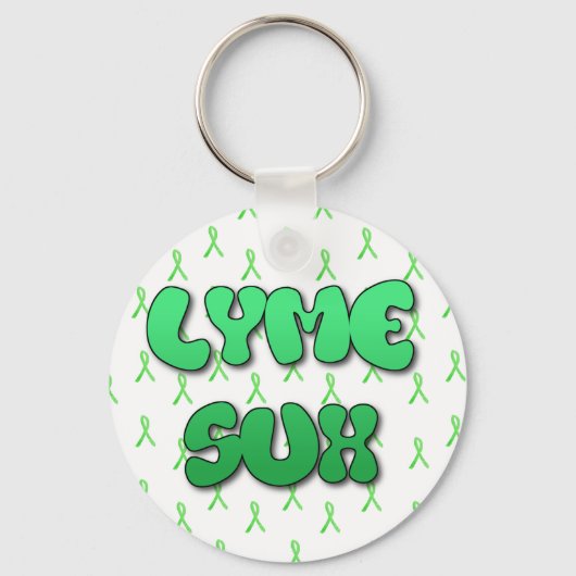 Porte-clés Lyme Sux (Recto)