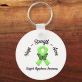 Porte-clés Lymphoma Hope Amour & Force (Recto)