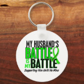 Porte-clés Lymphoma Mon combat trop 1 mari (Recto)