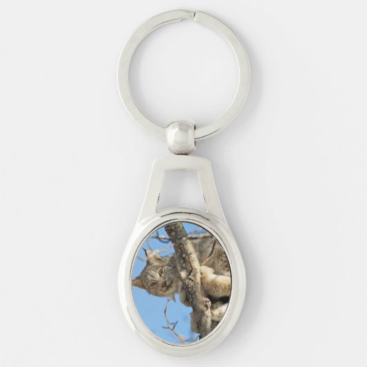 Porte-clés Lynx espiègle (Devant)