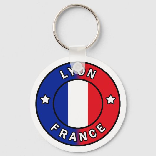 Porte-clés Lyon France (Recto)