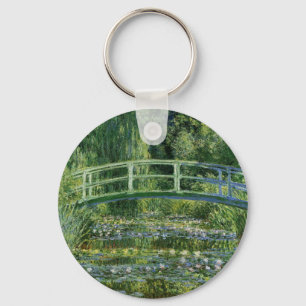 Porte-clés Lys à eau Claude Monet et pont japonais