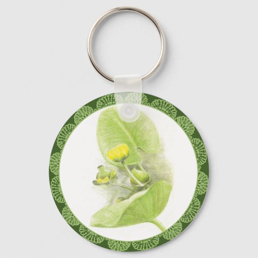 Porte-clés Lys de fleurs (Recto)