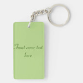 Porte-clés Lys de fleurs (Dos)