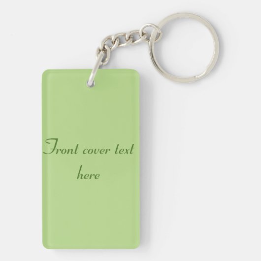 Porte-clés Lys de fleurs (Dos)