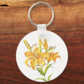 Porte-clés Lys de tigre (Recto)