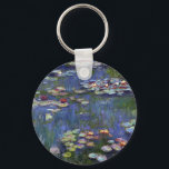 Porte-clés Lys d'eau Claude Monet<br><div class="desc">Lys d'eau Claude Monet</div>