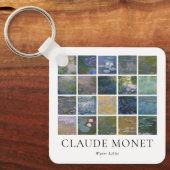 Porte-clés Lys d'eau Claude Monet (Recto)