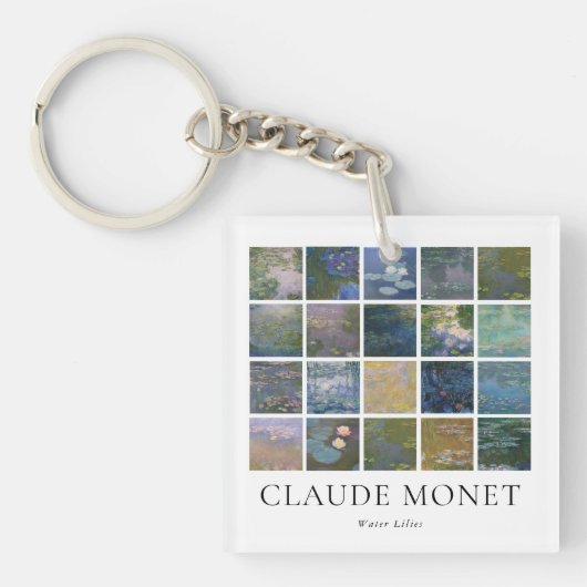 Porte-clés Lys d'eau Claude Monet (Devant)