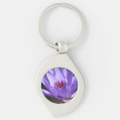 Porte-clés Lys d'eau violet (Devant)