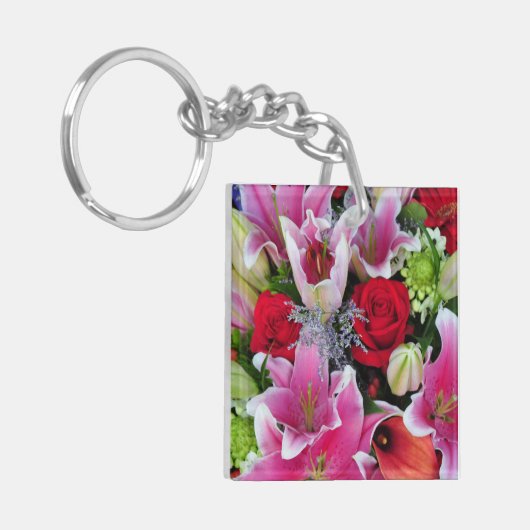 Porte-clés Lys et roses (Devant gauche)