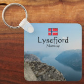 Porte-clés Lysefjord Norvège (Recto)