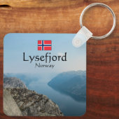 Porte-clés Lysefjord Norvège (Verso)