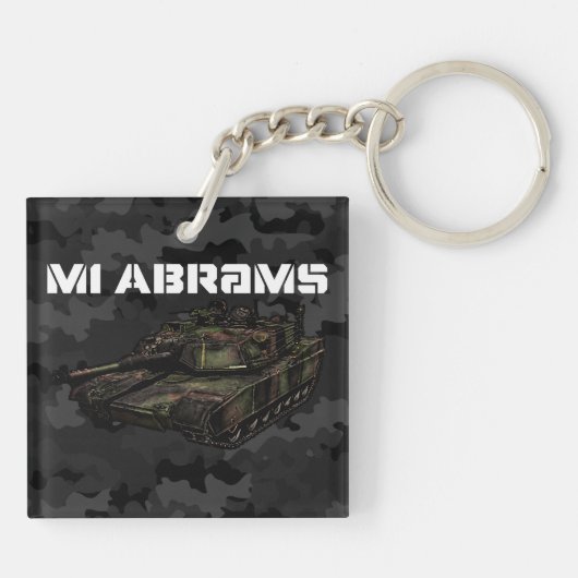 Porte-clés M1 Abrams (Dos)