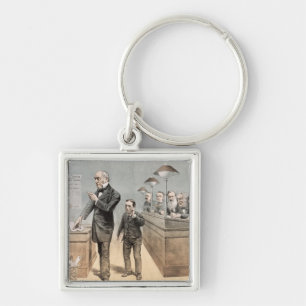 Porte-clés M. Gladstone et ses commis