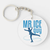 Porte-clés M. Ice Guy Patinage artistique Hommes Garçons Pati (Devant)