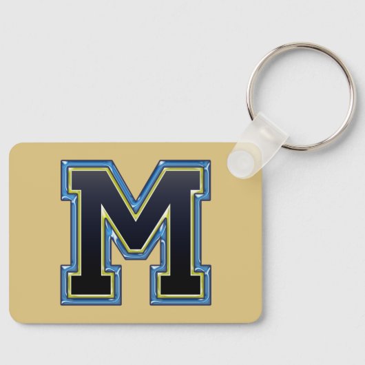 Porte-clés M initial (Recto)