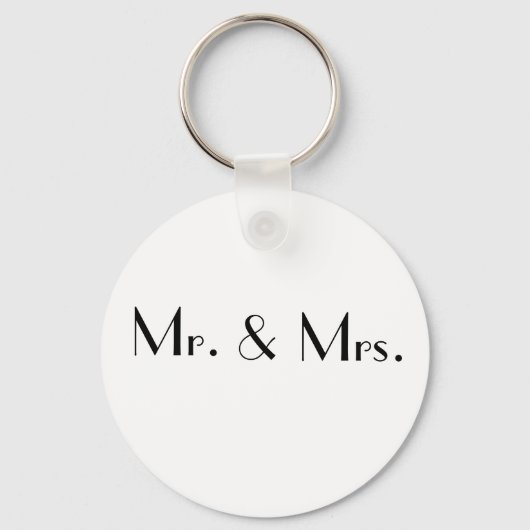 Porte-clés M., &, Mme. (Recto)