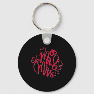 Porte-clés M. Mme Engaged M. Misses Mariage Marié Groom