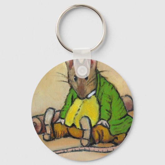 PORTE-CLÉS M. SAMUEL WHISKERS, APRÈS BEATRIX POTTER (Recto)