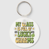 Porte-clés Ma Classe Est Pleine De Charmes Chanceux Professeu (Recto)