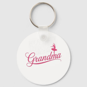 Porte-clés Ma danseuse préférée m'appelle grand-mère - Danser