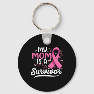 Porte-clés Ma Mama Est Une Survivante Soutien Maman Cancer Du