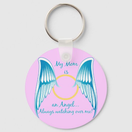 Porte-clés Ma mère est un ange (Recto)