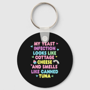 Porte-clés Ma mycose drôle sale humour adulte Roulette