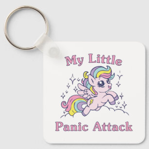 Porte-clés Ma petite licorne de crise de panique