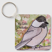 Porte-clés Ma petite mésange (Recto)