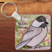 Porte-clés Ma petite mésange (Recto)