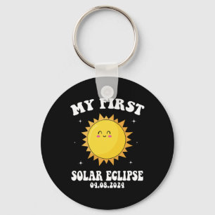 Porte-clés Ma Première Éclipse Solaire Totale 8 Avril Pour En