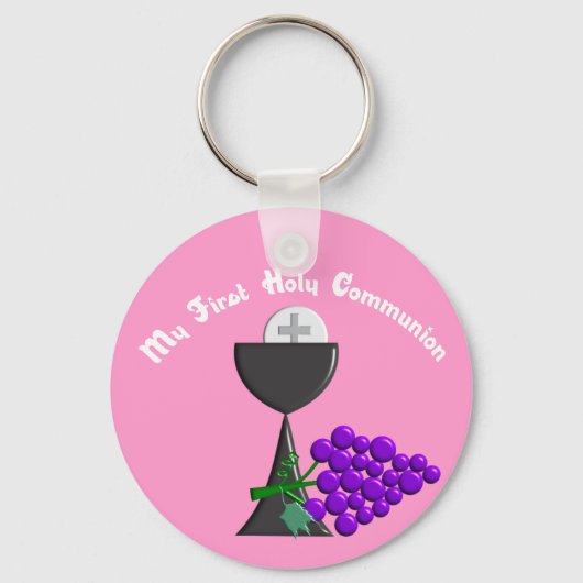 Porte-clés Ma première sainte communion (Recto)