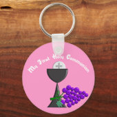 Porte-clés Ma première sainte communion (Recto)