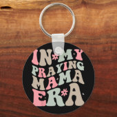 Porte-clés Ma prière Mama Era Religieuse Mère chrétienne (Recto)